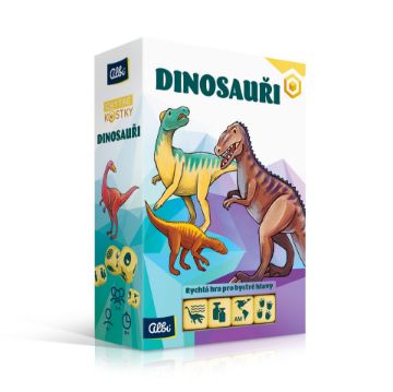 Zobrazit detail produktu - Chytré kostky - Dinosauři Obrázek Chytré kostky - Dinosauři