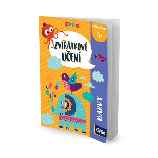 Obrázek Kvído - Zvířátkové učení - Barvy