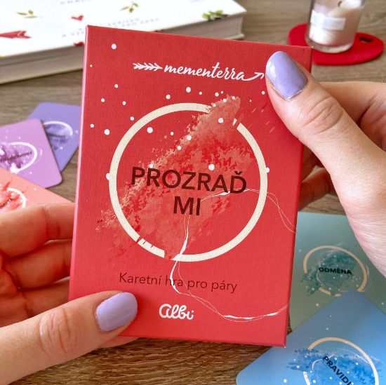 Obrázek Prozraď mi - karetní hra