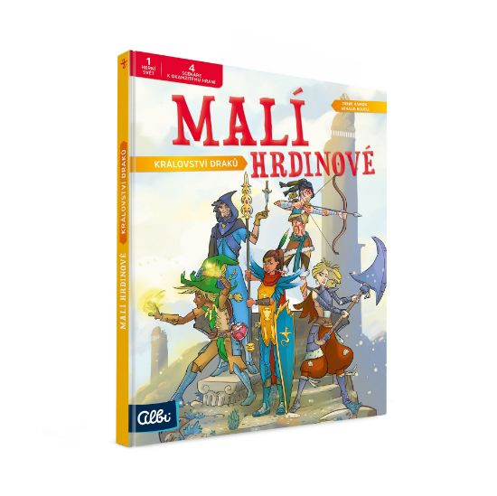 Obrázek Kniha Malí hrdinové - Království draků