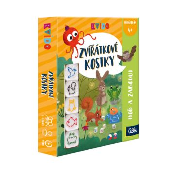 Zobrazit detail produktu - Kvído - Zvířátkové kostky Obrázek Kvído - Zvířátkové kostky