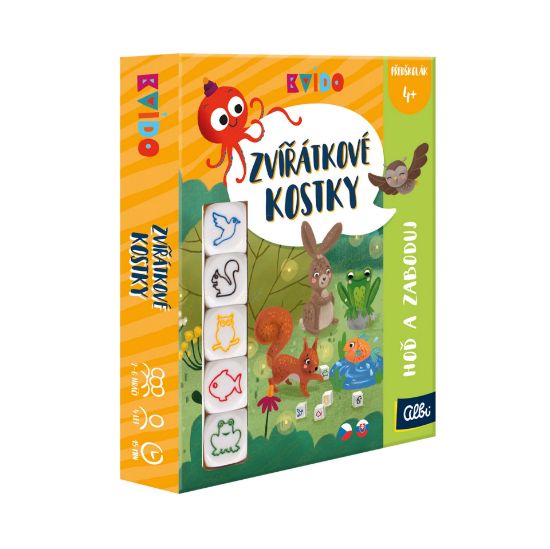 Obrázek Kvído - Zvířátkové kostky
