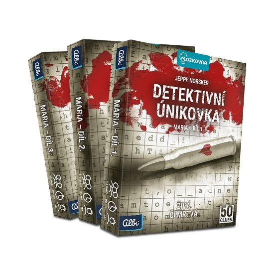 Obrázek Detektivní únikovka: Maria - Kompletní trilogie