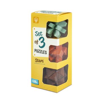 Zobrazit detail produktu - Set hlavolamů - Hvězdy Obrázek Set hlavolamů - Hvězdy