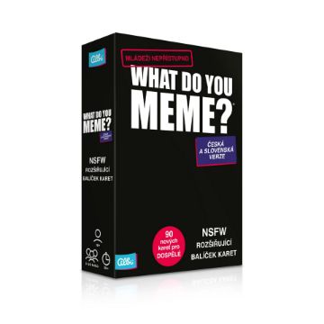 Zobrazit detail produktu - What Do You Meme - rozšíření Mládeži nepřístupno Obrázek What Do You Meme - rozšíření Mládeži nepřístupno