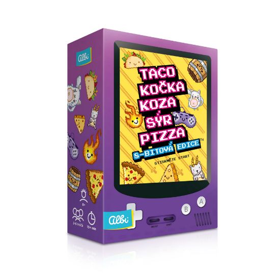 Obrázek Taco, kočka, koza, sýr, pizza: 8-bitová edice