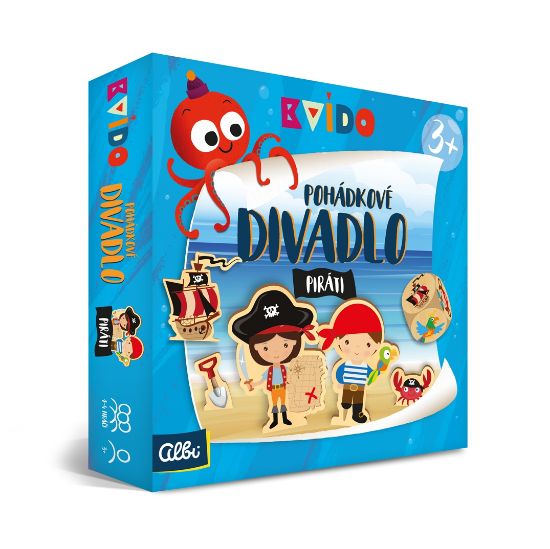 Obrázek Pohádkové divadlo - Piráti - Kvído