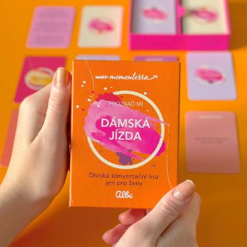 Zobrazit detail produktu - Prozraď mi - Dámská jízda - karetní hra Obrázek Prozraď mi - Dámská jízda - karetní hra
