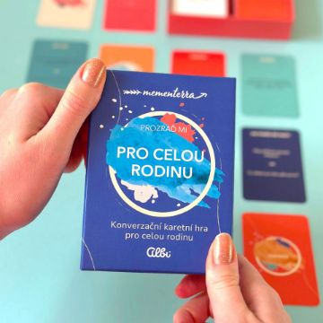 Zobrazit detail produktu - Prozraď mi - Pro celou rodinu - karetní hra Obrázek Prozraď mi - Pro celou rodinu - karetní hra