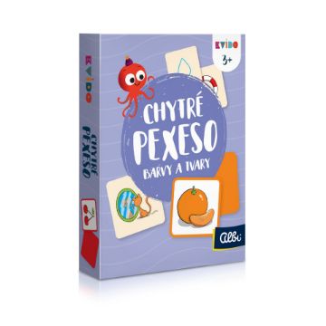 Zobrazit detail produktu - Kvído - Chytré pexeso 2. vydání - Barvy a tvary Obrázek Kvído - Chytré pexeso 2. vydání - Barvy a tvary