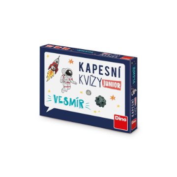 Zobrazit detail produktu - Kapesní kvízy junior – Vesmír Obrázek Kapesní kvízy junior – Vesmír