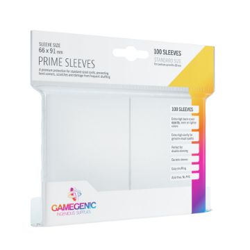 Zobrazit detail produktu - Gamegenic: Prime Sleeves White Obrázek Gamegenic: Prime Sleeves White