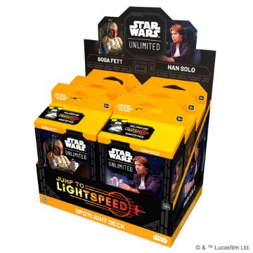 Zobrazit detail produktu - Star Wars: Unlimited - Jump to Lightspeed - Spotlight Deck Obrázek Star Wars: Unlimited - Jump to Lightspeed - Spotlight Deck