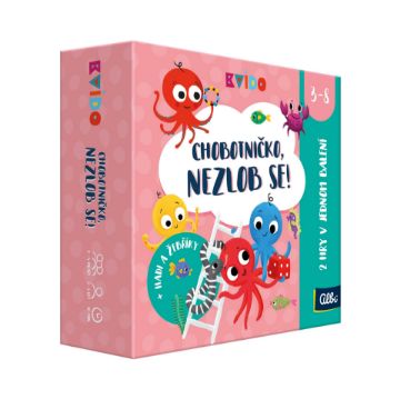 Zobrazit detail produktu - Kvído - Chobotničko, nezlob se + Hadi a žebříky Obrázek Kvído - Chobotničko, nezlob se + Hadi a žebříky