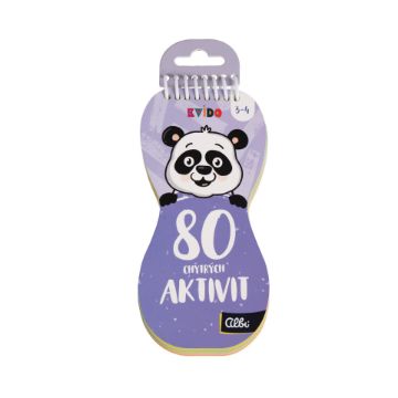 Zobrazit detail produktu - 80 chytrých aktivit 3-4 roky - Kvído Obrázek 80 chytrých aktivit 3-4 roky - Kvído