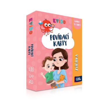 Zobrazit detail produktu - Kvído - Povídací karty: Zvířátka Obrázek Kvído - Povídací karty: Zvířátka