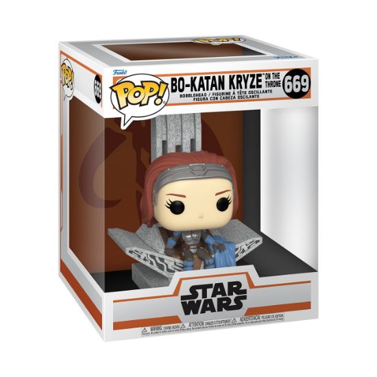 Obrázek Funko POP DLX: MND S9 - Bo Katan w/Throne