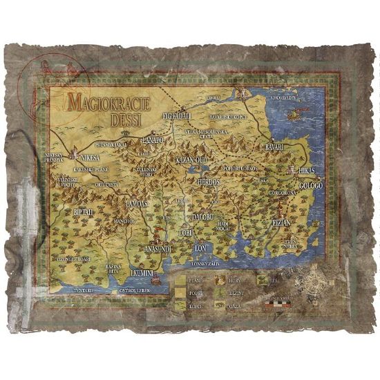 Obrázek Mapa Dessi
