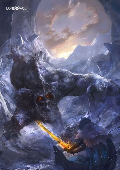 Obrázek Plakát Lone Wolf - Kaltské jeskyně