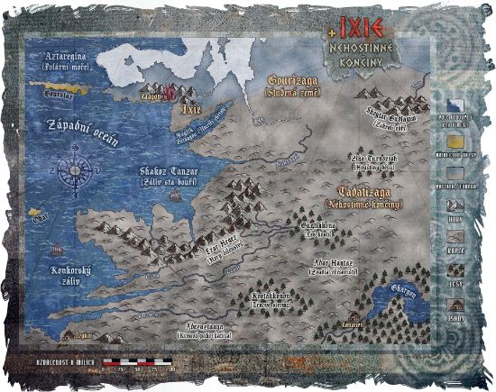 Obrázek Mapa Ixie