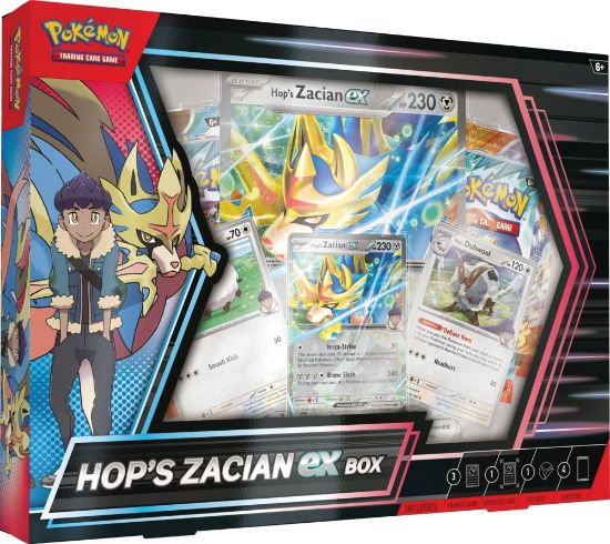 Obrázek Pokémon TCG: Hop’s Zacian ex Box
