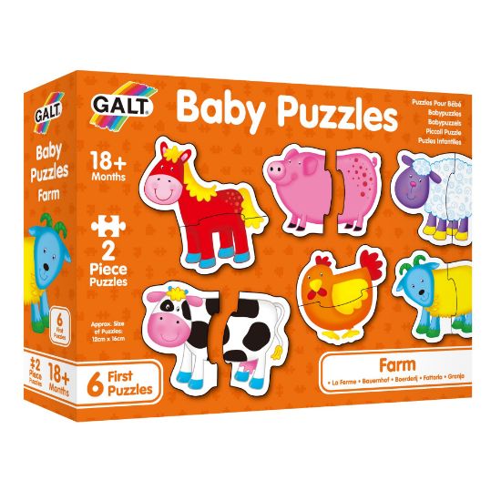 Obrázek Puzzle pro nejmenší – zvířátka na farmě 2.