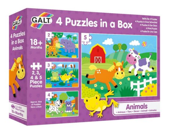 Obrázek 4 Puzzle v krabici - Zvířatka