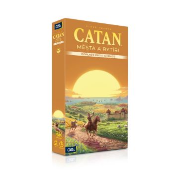 Zobrazit detail produktu - Catan - Města a rytíři 5-6 hráčů Obrázek Catan - Města a rytíři 5-6 hráčů