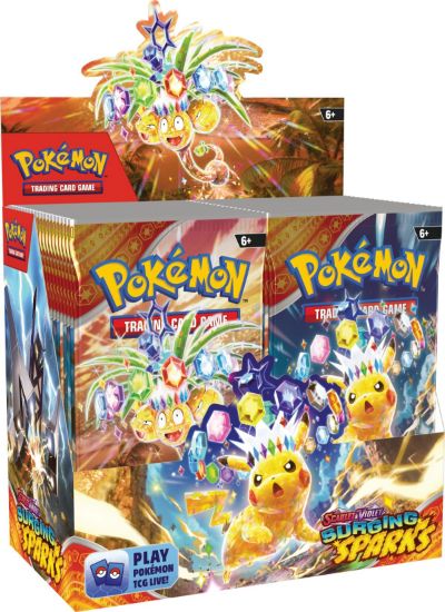 Obrázek Pokémon TCG: SV08 Surging Sparks - Booster