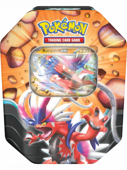 Obrázek Pokémon TCG: Slashing Legends Tin Koraidon ex