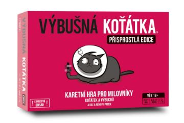 Zobrazit detail produktu - Výbušná koťátka: Přisprostlá edice (růžová krabička) Obrázek Výbušná koťátka: Přisprostlá edice (růžová krabička)