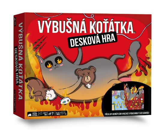 Obrázek Výbušná koťátka: Desková hra