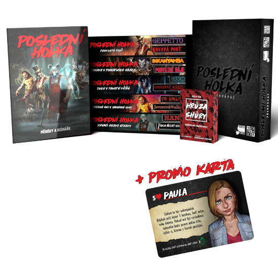 Obrázek 6x Poslední holka: Zvýhodněná kompletní herní sada Sezóny 1 + promokarta