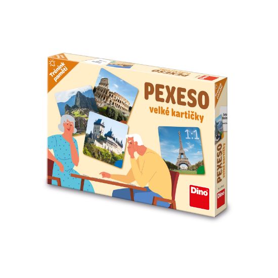 Obrázek Trénink paměti: Památky pexeso