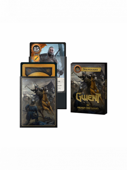 Obrázek Ochranné obaly na karty Gwint - Nilfgaard (100 ks)