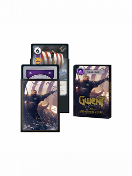 Zobrazit detail produktu - Ochranné obaly na karty Gwint - Skellige (100 ks) Obrázek Ochranné obaly na karty Gwint - Skellige (100 ks)