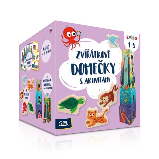 Obrázek Kvído - Zvířátkové domečky s aktivitami