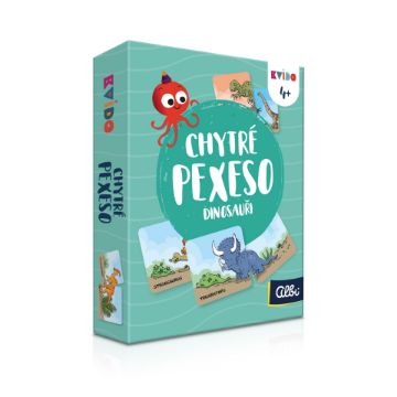 Zobrazit detail produktu - Chytré pexeso - Dinosauři 2. vydání Obrázek Chytré pexeso - Dinosauři 2. vydání