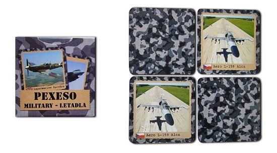 Obrázek Pexeso retro Military Letadla