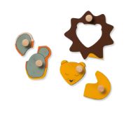 Obrázek Dřevěné puzzle - Lev