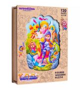 Obrázek DŘEVĚNÉ BAREVNÉ PUZZLE - Statečný rytíř