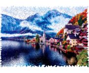 Obrázek DŘEVĚNÉ BAREVNÉ PUZZLE - Halštatské jezero