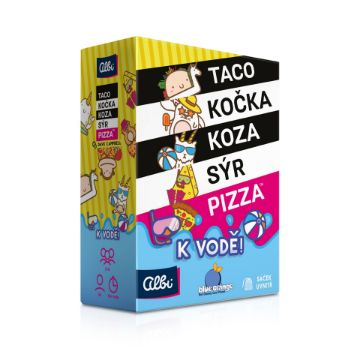 Zobrazit detail produktu - Taco, kočka, koza, sýr, pizza - K vodě Obrázek Taco, kočka, koza, sýr, pizza - K vodě