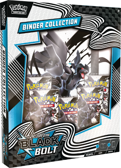 Obrázek Pokémon TCG: SV10.5 Black Bolt - Binder Collection