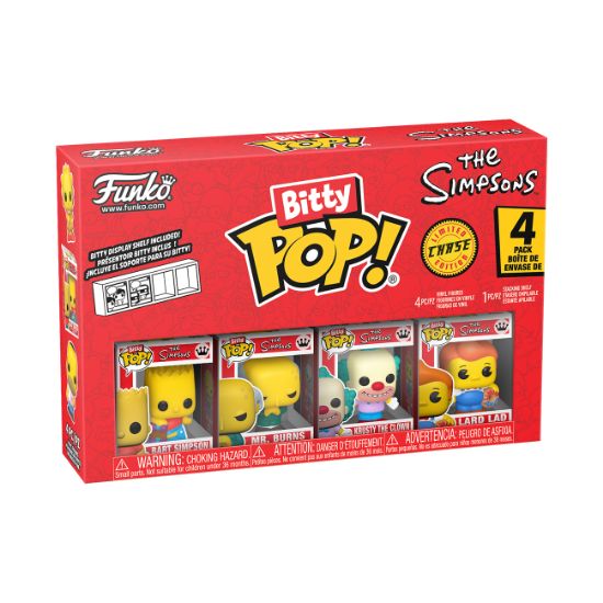 Obrázek Funko Bitty POP: Simpsons- Bart 4pk
