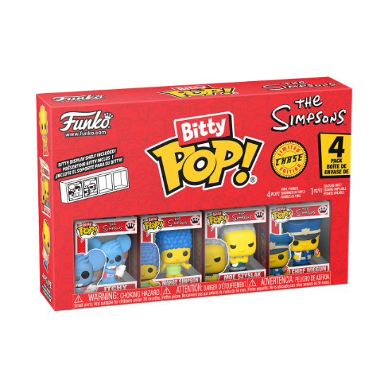 Obrázek Funko Bitty POP: Simpsons- Itchy 4pk