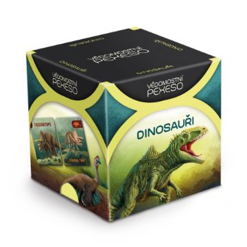 Zobrazit detail produktu - Vědomostní pexeso - Dinosauři Obrázek Vědomostní pexeso - Dinosauři