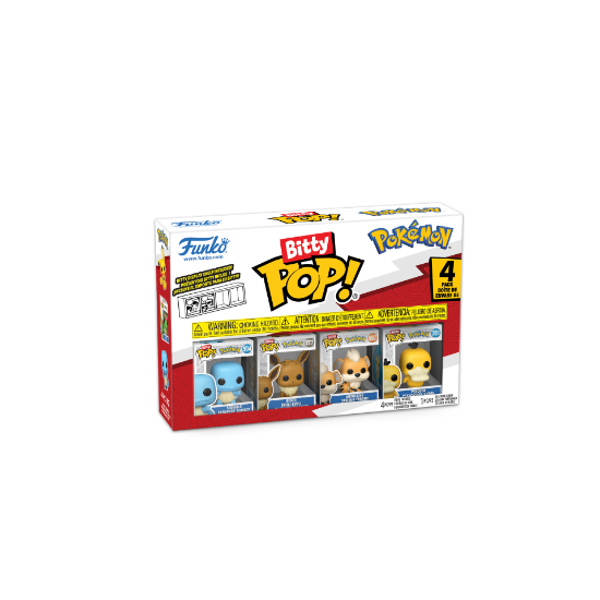 Obrázek Funko Bitty POP: Pokemon- Squirtle 4PK