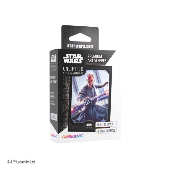 Obrázek Gamegenic SWU: Premium Art Sleeve - Darth Maul
