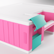 Obrázek Gamegenic: Game Castle Pink/White/Teal
